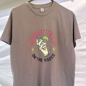 Cowboy tears on the rocks Tshirt